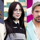 En esta combinación de fotografías Jon Batiste, izquierda, Billie Eilish, centro, y Ryan Gosling, quienes tendrán números musicales en los Oscar el 10 de marzo. (Foto AP)