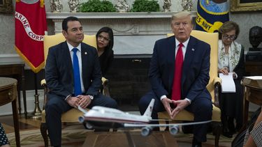 Trump agradece ayuda de Guatemala para frenar a migrantes