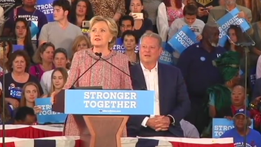hillary clinton y al gore visitan kendall