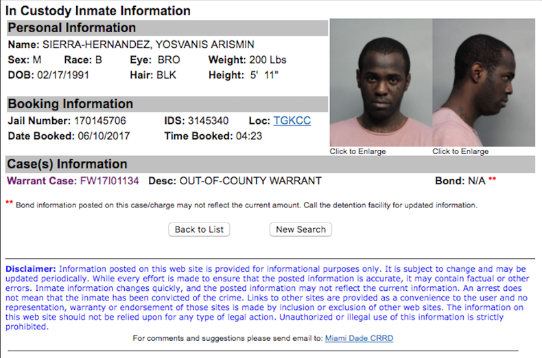 choclate condado dade