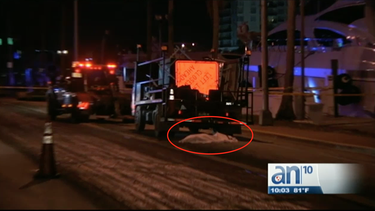 muere senora atropellada en collins avenue, miami beach