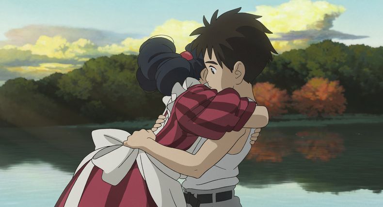Una escena de la película de Hayao Miyazaki The Boy And The Heron. Imagen proveida por GKIDS. (Studio Ghibli/GKIDS via AP)