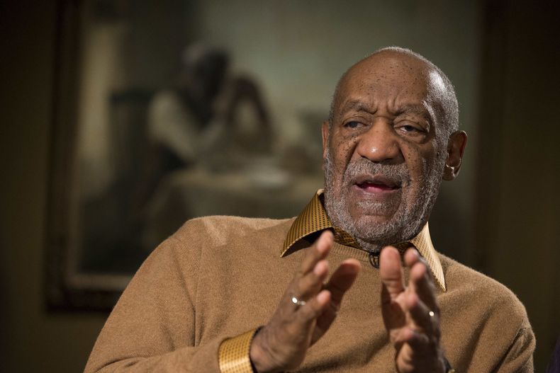 El comediante Bill Cosby durante una entrevista sobre la exposici&oacute;n Conversations: African and African-American Artworks in Dialogue en el Museo Nacional  Smithsonian de Arte Africano en Washington en una fotograf&iacute;a de archivo del 6 de novie