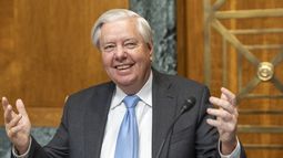 El senador republicano Lindsey Graham en el Congreso en Washington el 22 de enero del 2025. (AP Photo/Jacquelyn Martin)