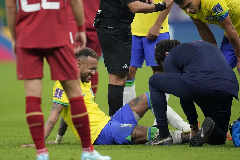 DEP-FUT MUNDIAL BRASIL-NEYMAR LESIÓN