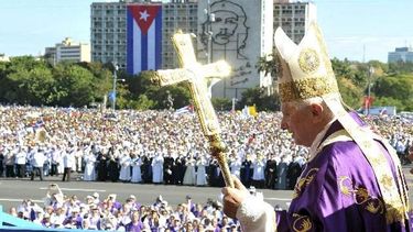 Visita del Papa Benedicto XVI a Cuba en marzo del 2012.