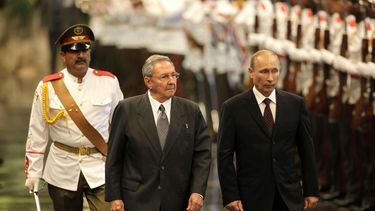 El presidente de Rusia, Vladímir Putin, y Raúl Castro en La Habana (julio/2014).