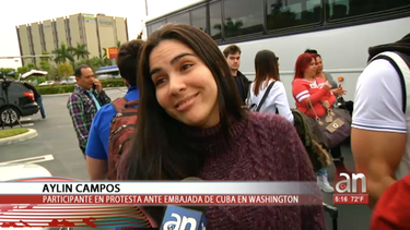 exiliados cubanos viajan de miami a washington a protestar frente a embajada de cuba