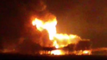 se incendia plataforma petrolera en mexico; hay 4 muertos