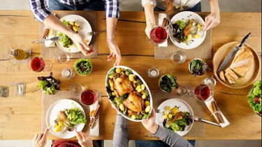 las reglas de oro de una cena saludable