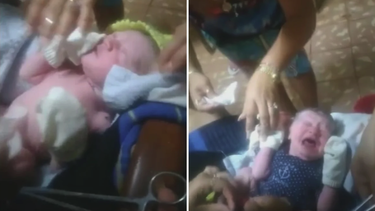 encuentran a una bebe recien nacida abandonada en un barrio de alquizar, provincia de artemisa