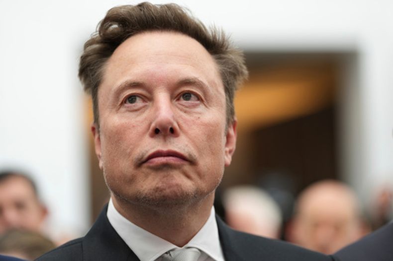 El multimillonario Elon Musk, CEO de SapecX, en un evento en Washington, el 8 de octubre del 2026. (AP foto/Julia Demaree Nikhinson)