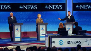 momentos  claves durante el debate presidencial democrata