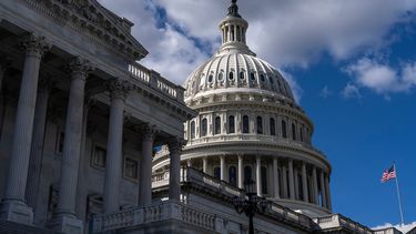 El Capitolio de EEUU se ve en el segundo día del cierre de gobierno en Washington, el jueves 2 de octubre de 2025. (AP Foto/J. Scott Applewhite)