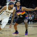 Pelicans superan a Suns 125-114 tras la lesión de Booker