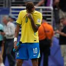 Neymar, de Brasil, llora la eliminación en el Mundial ante Noruega, el domingo 5 de julio de 2026 (AP Foto/Seth Wenig)