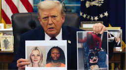 trump responsabiliza a los democratas tras asesinato de joven ucraniana en charlotte: la sangre esta en sus manos
