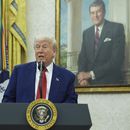 El presidente estadounidense Donald Trump en una ceremonia en la Casa Blanca en Washington el 28 de mayo del 2025. (AP foto/Evan Vucci)