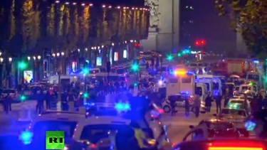 tiroteo en paris: un policia muerto, atacante abatido