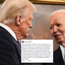 Trump DESPIDE A BIDEN y le  retira acceso a información clasificada, aplicando el mismo criterio de 2021