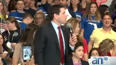 senador marco rubio realizo acto de campana en el tropical park