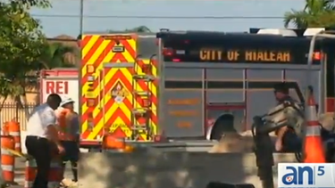 americateve | Un escape de gas en un área de construcción en Hialeah desato la indignación y el malestar de vecinos y comerciantes que aguardan con impaciencia a la culminación de las obras.