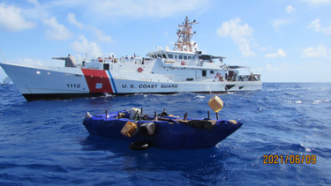 Estados Unidos anunció que repatrió a Cuba a 59 balseros.&nbsp;