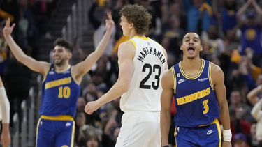 Jordan Poole suma 26 puntos y Warriors derrotan al Jazz