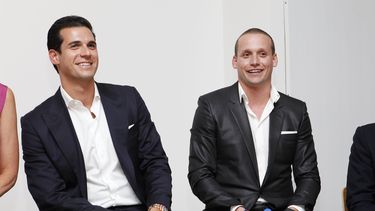 Oren Alexander y Tal Alexander en un evento de bienes raíces en Nueva York el 3 de septiembre del 2013. (Foto de Amy Sussman/Invision for DETAILS Magazine/AP Images)