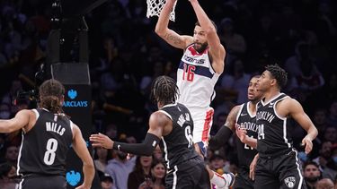 Wizards vencen 117-103 a Nets; Hachimura logra 20 puntos
