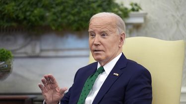 El presidente Joe Biden en la Casa Blanca en Washington el 15 de marzo de 2024. (Foto AP /Evan Vucci)