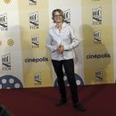 La actriz y directora Jodie Foster posa en la alfombra roja de una función especial de The Silence of the Lambs (El silencio de los inocentes) en el Festival Internacional de Cine de Morelia en Morelia, México, el miércoles 25 de octubre de 2023. (Foto AP/ Berenice Bautista)