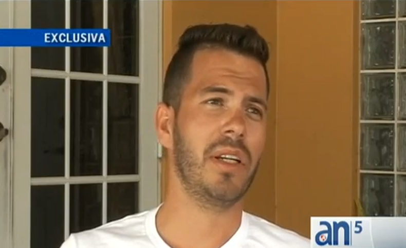 Es una hazaña que pocos logran. Henry Vergara es el tercer cubano en la historia, en llegar a las costas de la florida a bordo de una tabla de windsurf.