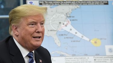 Palabras de Trump sobre respuesta a María caen mal en P.Rico