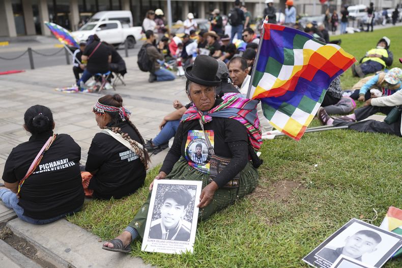 Protestas contra gobierno de Perú ante la llegada de presidentes de ...