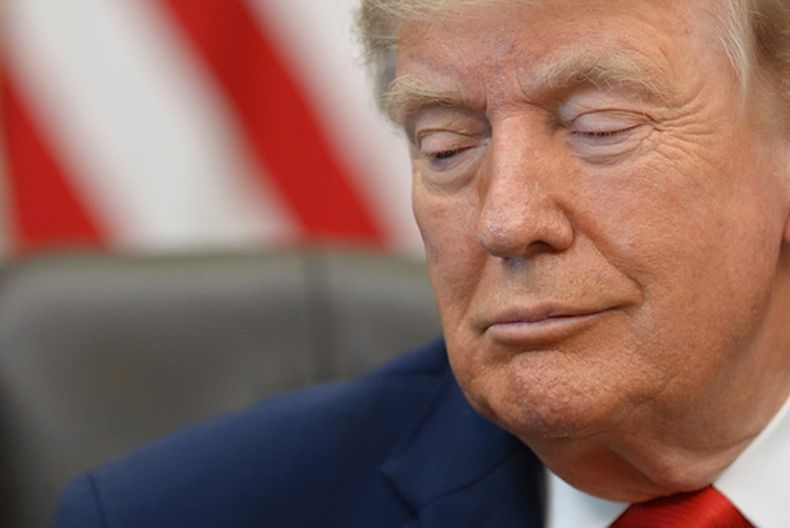 El presidente de Estados Unidos, Donald Trump, fotografiado durante un acto en la Oficina Oval de la Casa Blanca, el 11 de junio de 2026, en Washington. (AP Foto/Jacquelyn Martin)