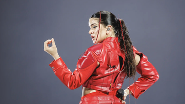 rosalia interpreto perdoname de la factoria en su concierto en la cdmx