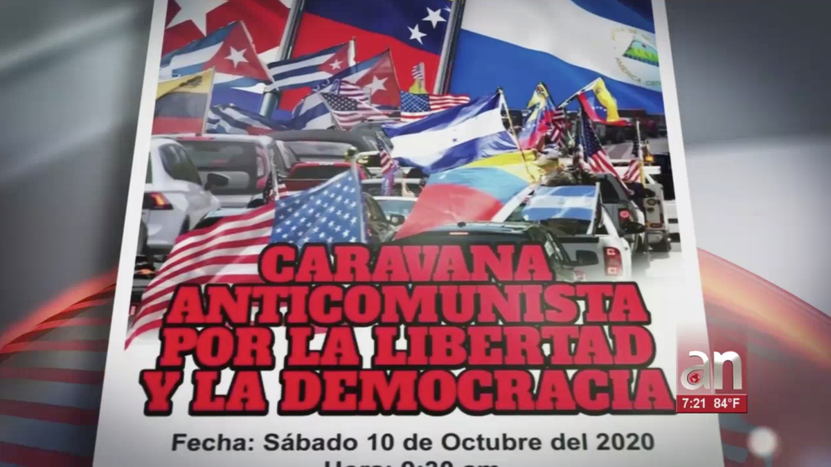 Convocan Caravana Anticomunista en Miami para el pr ximo 10 de octubre