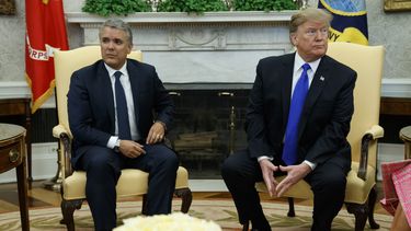 Trump critica rechazo de ayuda humanitaria de Nicolás Maduro