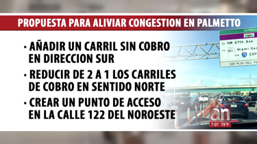 anuncian cambios para aliviar el trafico en el palmetto