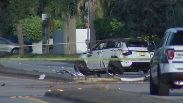 mueren tres personas en aparatoso accidente en el sw de miami