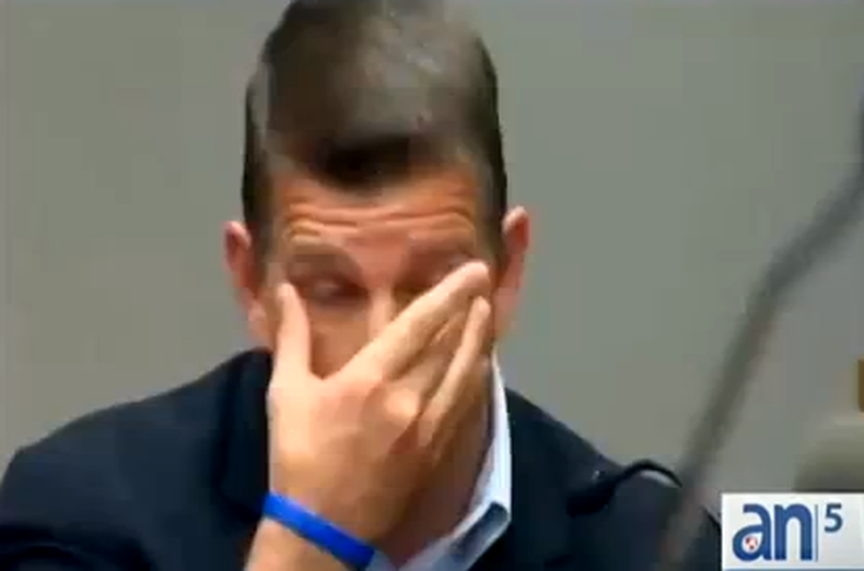 La familia completa de Kaely Camacho estaba presente en corte.