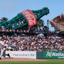 Jackson Jobe, de los Tigres de Detroit, hace un pitcheo ante los Gigantes de San Francisco, el sábado 8 de agosto de 2026 (AP Foto/Jeff Chiu)