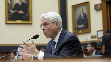 El secretario de Justicia de EEUU, Merrick Garland, comparece ante una audiencia legislativa el 20 de septiembre de 2023, en el Capitolio, en Washington. (Foto AP/Jacquelyn Martin)