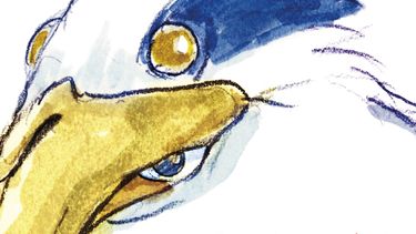 En esta imagen proporcionada por Studio Ghibli, el arte de “Kimitachi wa dô ikiru ka” (“The Boy and the Heron” en su título en inglés) del director Hayao Miyazaki. La película será presentada en la noche inaugural del 48o Festival Internacional de Cine de Toronto. (Studio Ghibli vía AP)