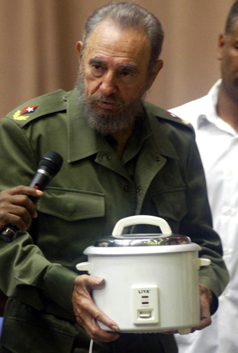 En 2004 a  Fidel se le metió entre ceja y ceja unificar la manera en que debían cocinar los cubanos.