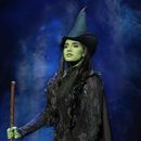 Lencia Kebede como Elphaba en el musical de Broadway Wicked en Nueva York el 1 de marzo de 2025. (Joan Marcus via AP)