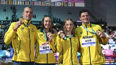 Nuevos récords de Australia y Ledecky en mundial de natación