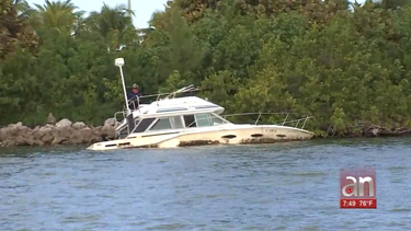 remueven barcos hundidos y abandonados de la bahia de biscayne