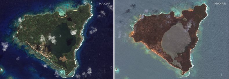 OCE-GEN TONGA-ERUPCIÓN-AUSTRALIA